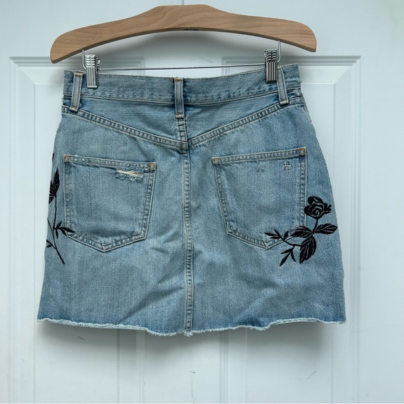 Rag & Bone embroidered mini skirt - Picture 4 of 10
